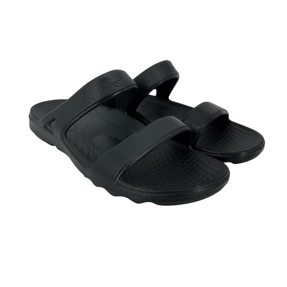 Spenco Sandals Shoes Womens Size 9 Black Fusion Slide Slim Comfort Arch Support